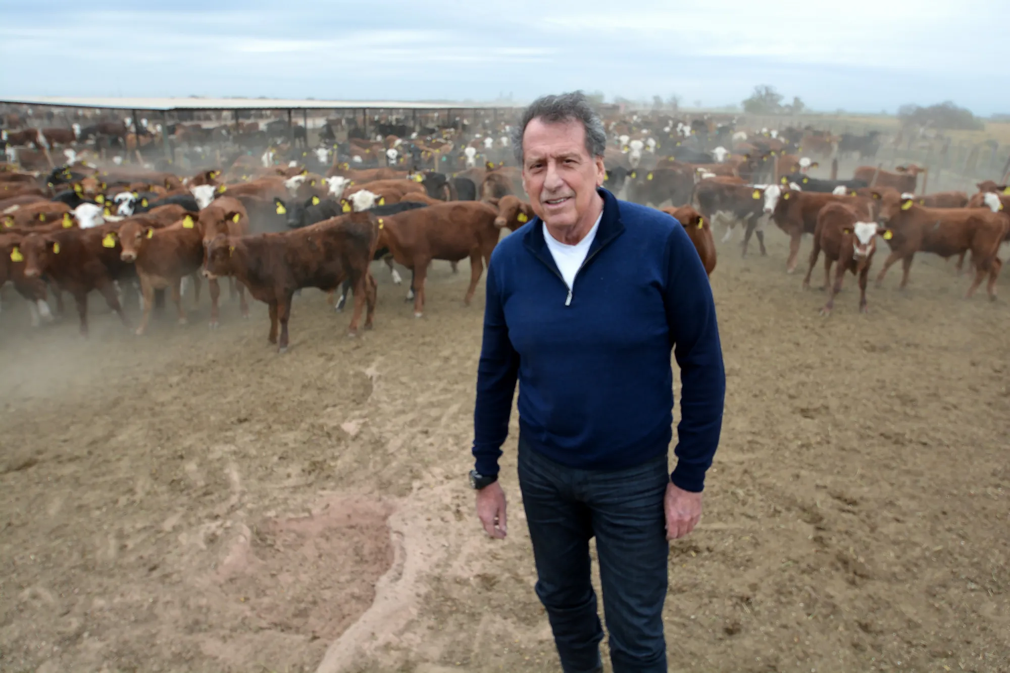 Jorge Brito, billionaire owner of Banco Macro SA, poses for a photograph at his ranch in Salta province, northwest Argentina, on Monday, Sept, 4, 2017.