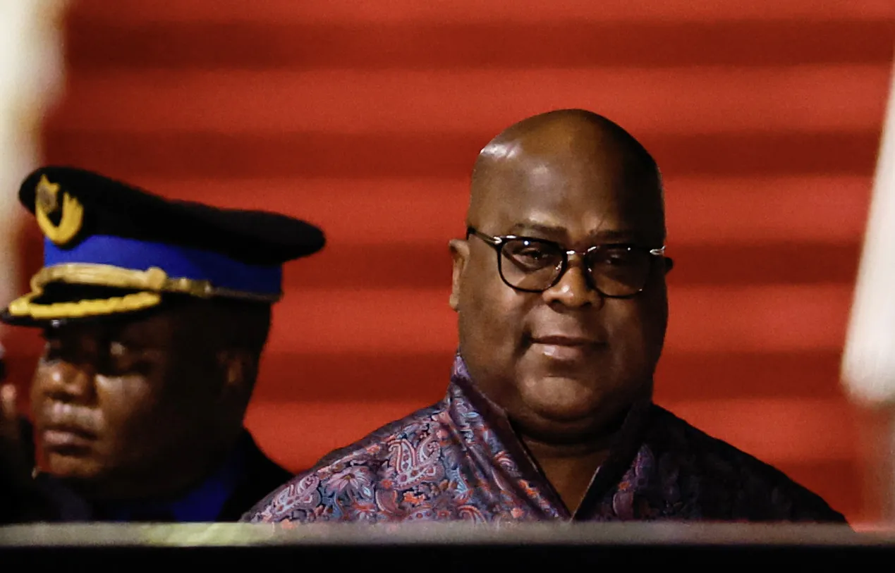 Democratic Republic of Congo President Felix Tshisekedi.