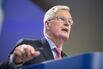 EU Chief Negotiator Michel Barnier News Conference Following Latest U.K. Brexit Proposal