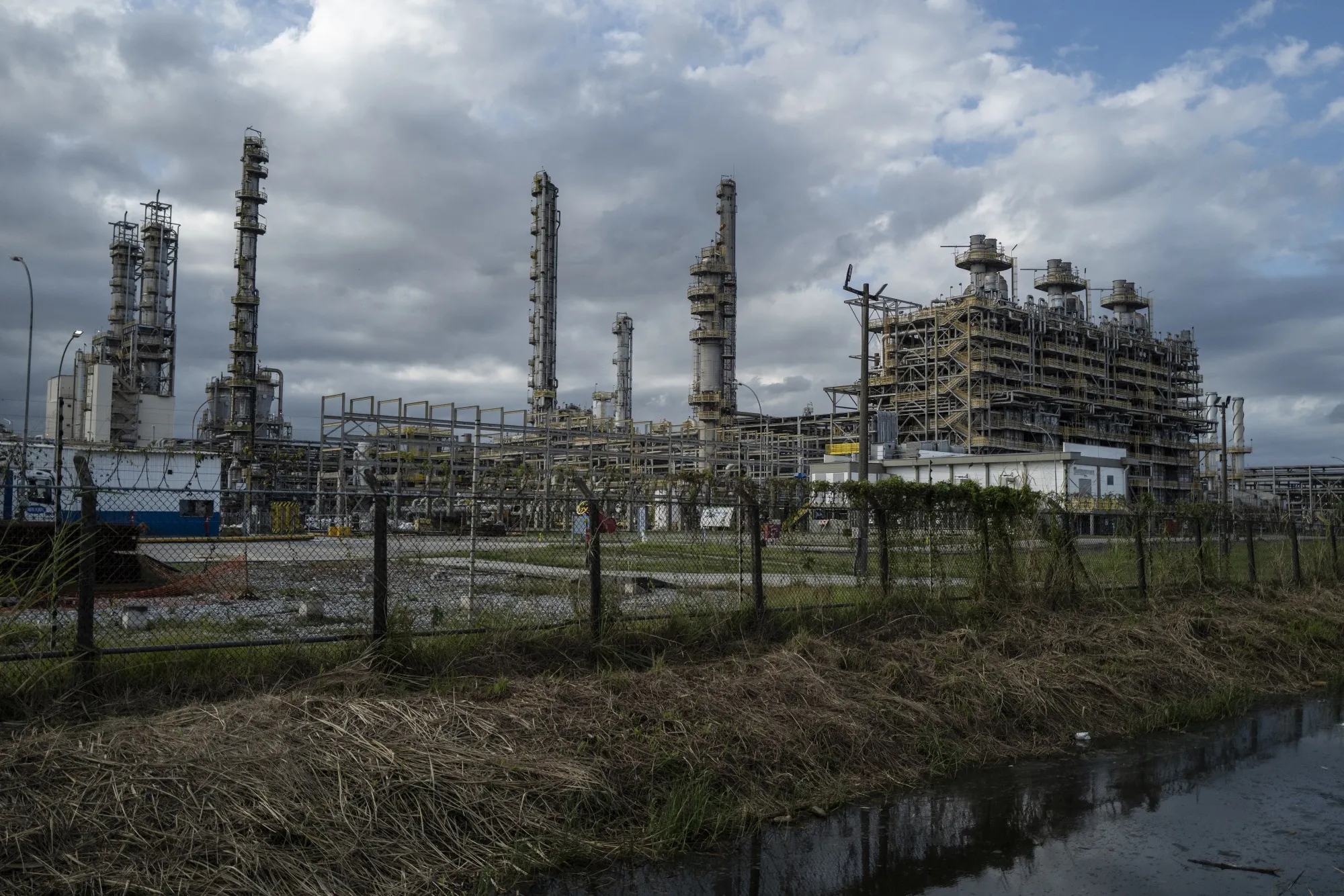 The Braskem petrochemical plant in Duque de Caxias, Brazil.