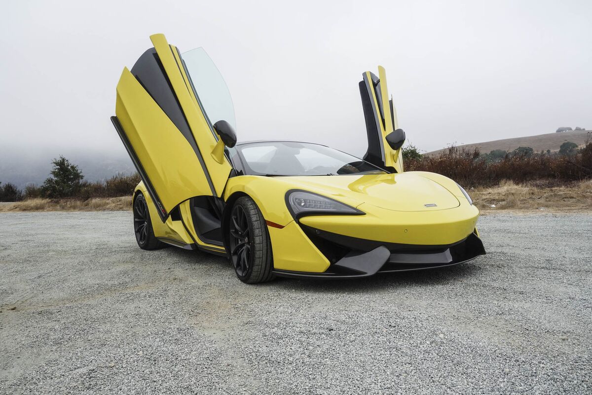 Mclaren 570s Review The Next Step Up From A Porsche 911 Bloomberg
