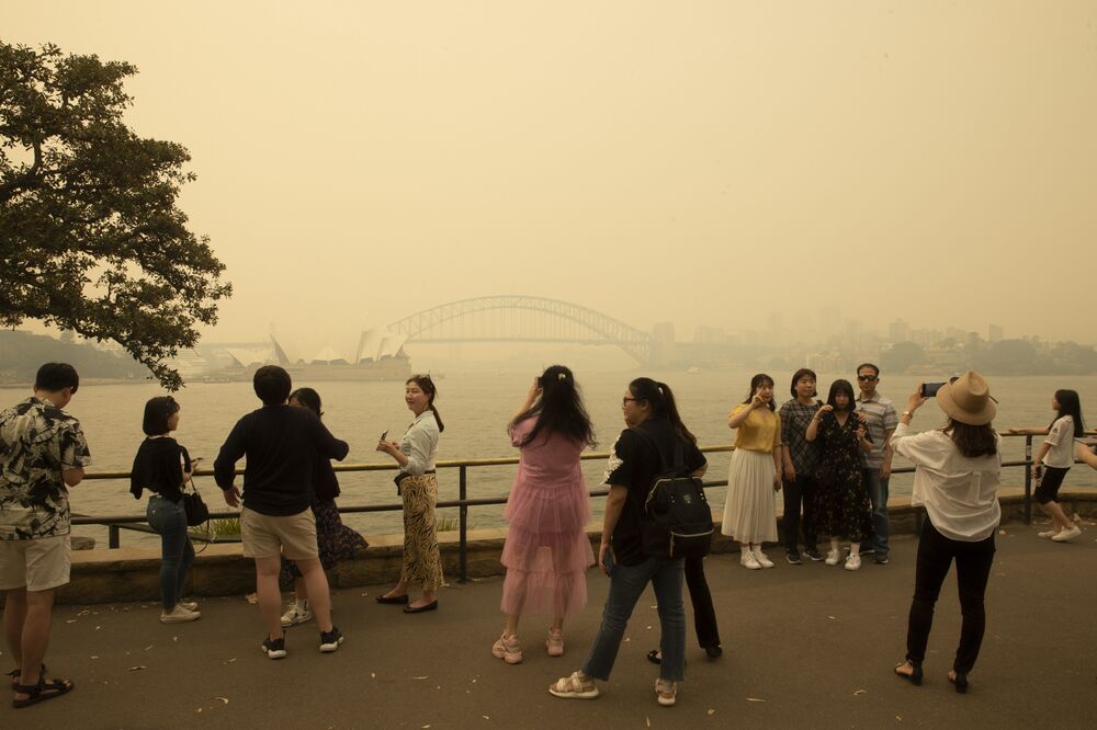 Image result for Sydney’s ‘Lung-Cleansing’ Skies Turn Brown,"