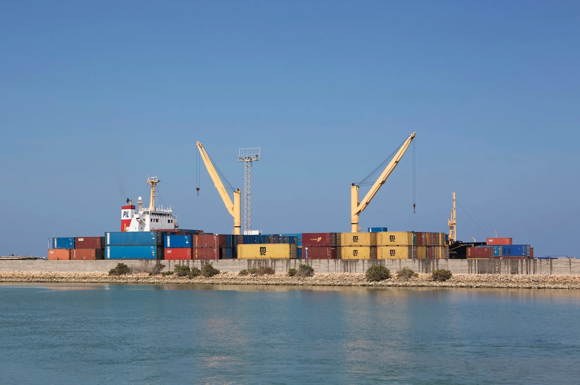 The Port of Berbera in Somaliland.
