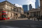 The Bank of England in the City of London.