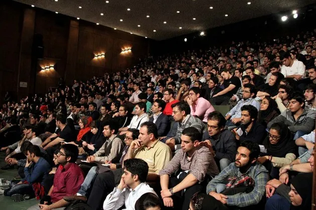 A conference at University of Tehran on Dec. 3, 2013