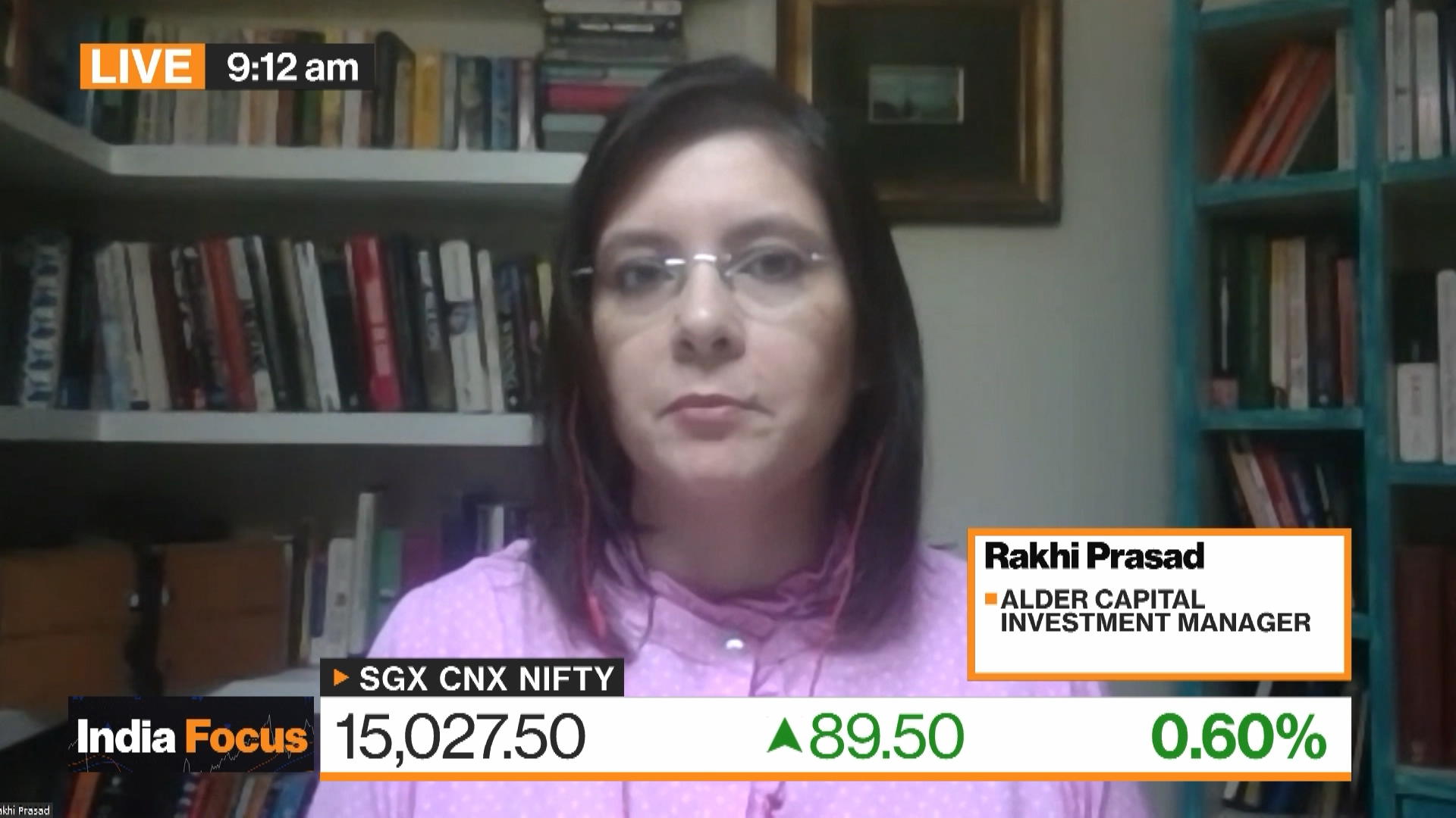 Watch Alder Capital Investment Manager Rakhi Prasad on Indian markets
