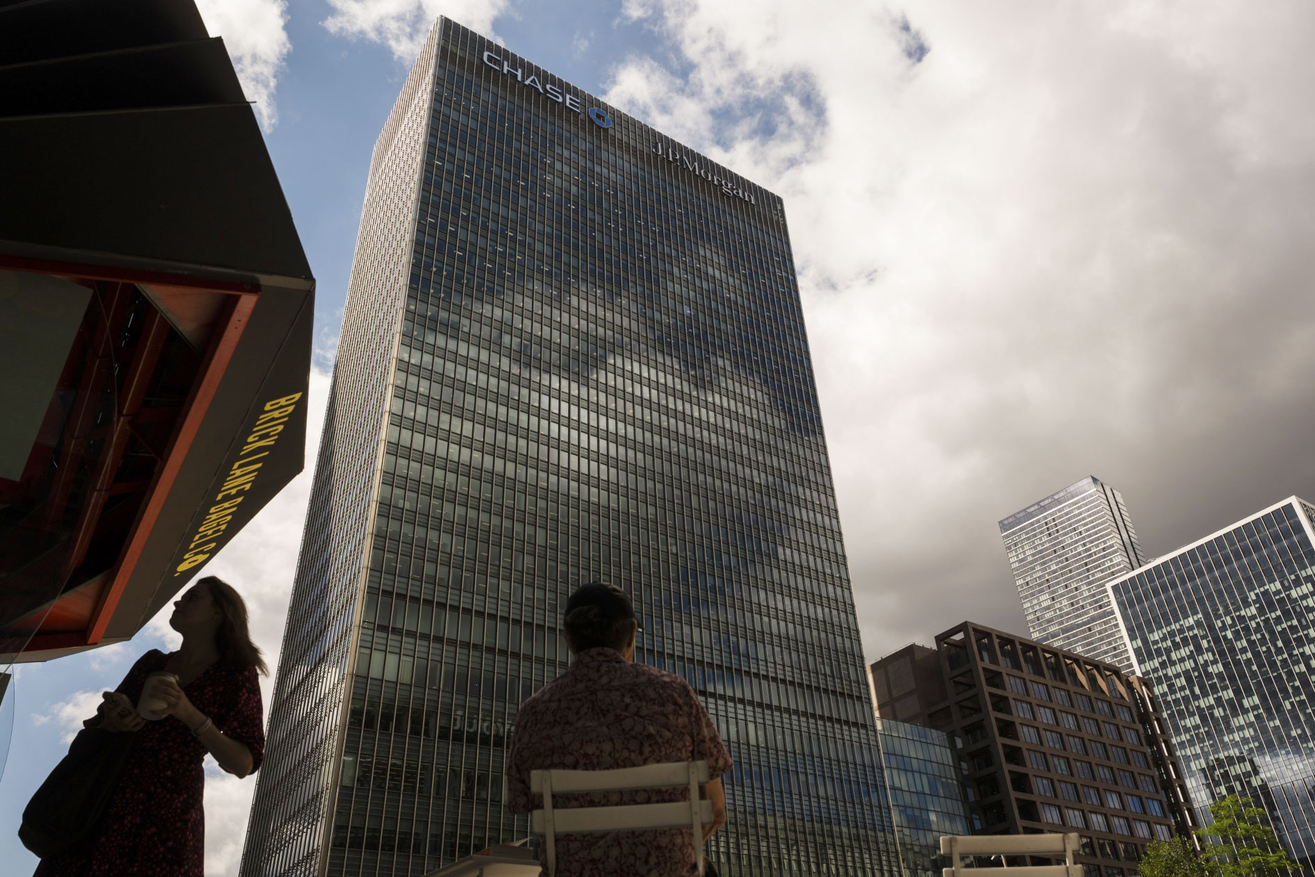 JPMorgan's offices in Canary Wharf, 
