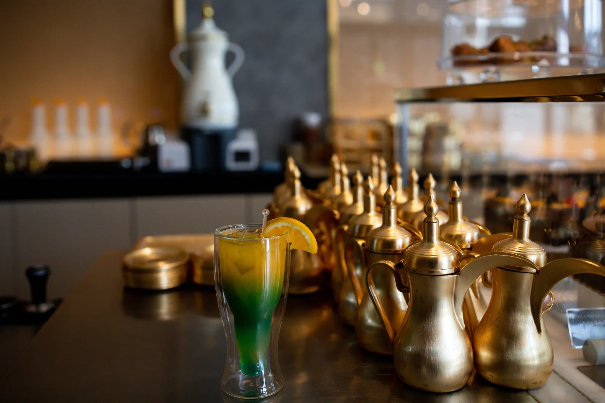 A non-alcoholic cocktail&nbsp;in Riyadh, Saudi Arabia.