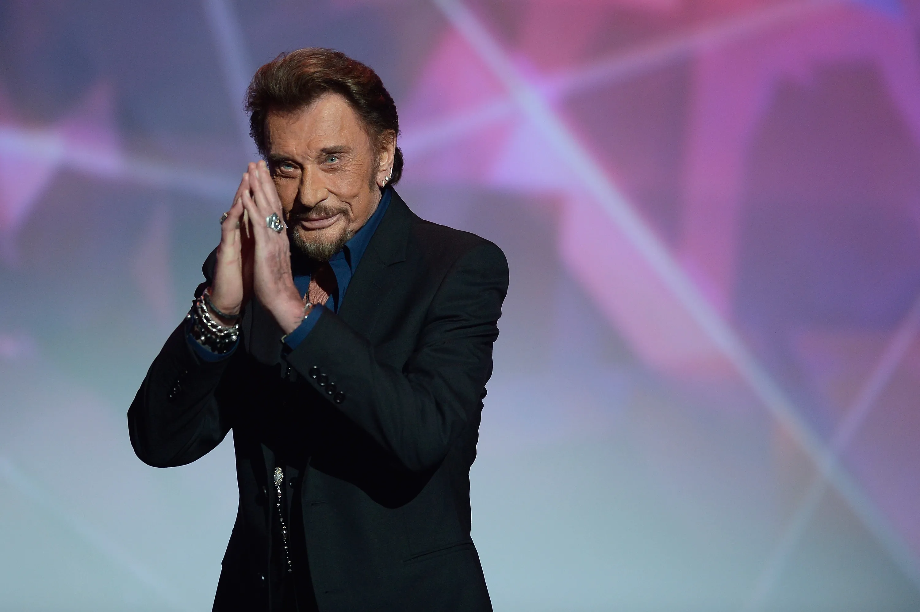 Johnny Hallyday in 2016.