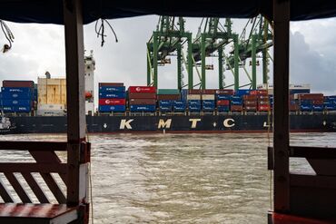 Views of Navi Mumbai Port as Trump Doubles Tariff on India to 50%