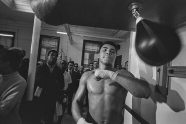 Ali Training Ahead Of London Fight