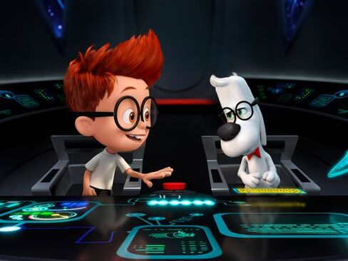 Mr. Peabody and Sherman.