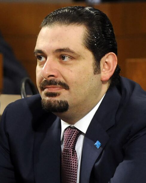 Lebanese Prime Minister Saad Hariri