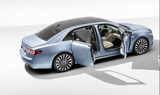 Lincoln Revives ‘Suicide-Door’ Continental in 1960s Nostalgia