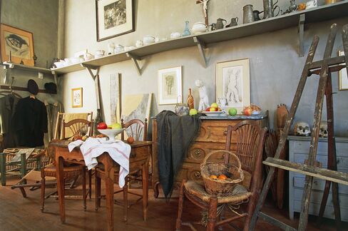 Paul Cezanne's study, Aix-en-Provence, Provence-Alpes-Cote d'Azur, France.