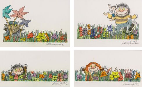 Maurice Sendak: Wild Things in the Grass, 1997