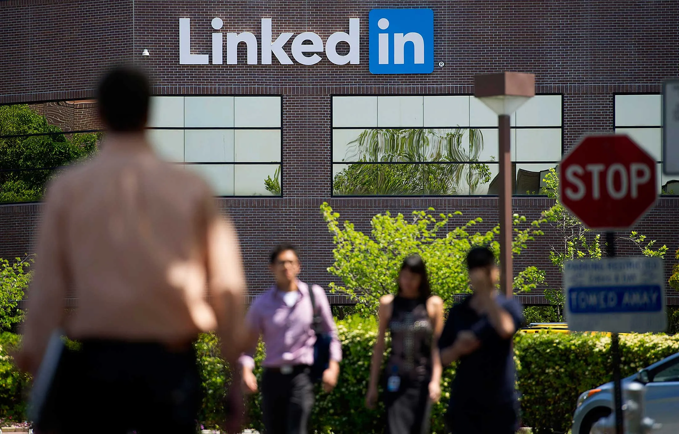 LinkedIn headquarters in Mountain View, Calif.

