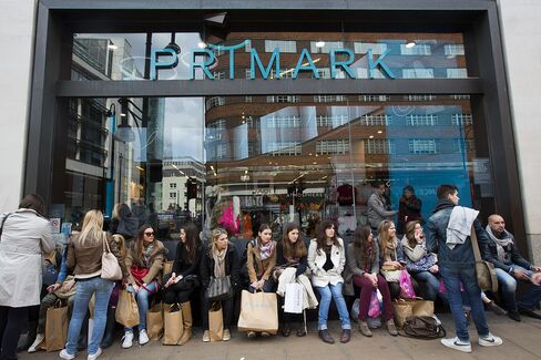 Primark Store On Oxford Street In Central London