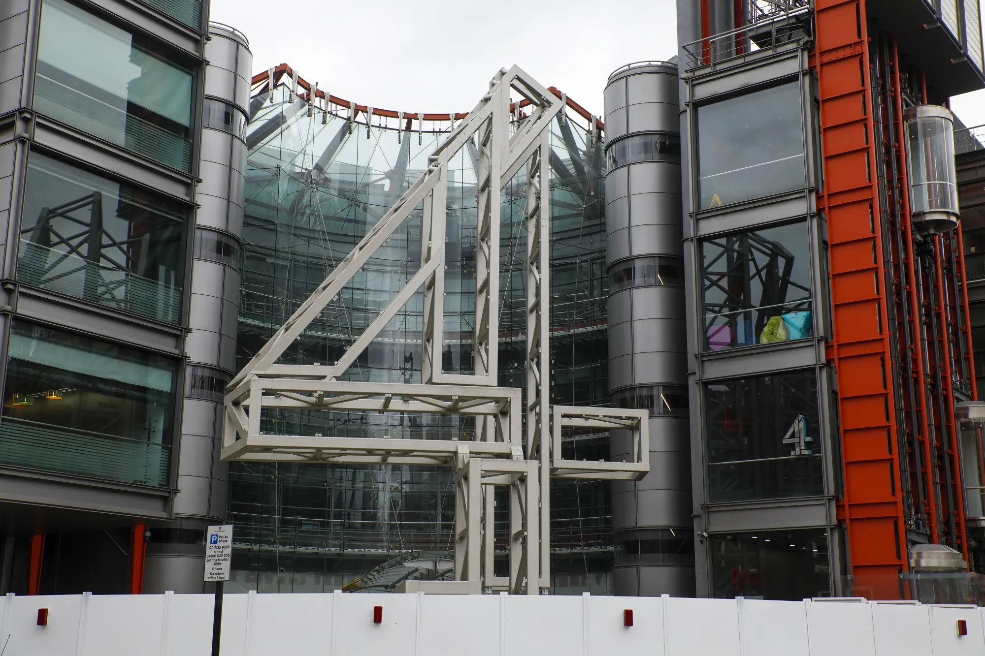 The headquarters of the Channel Four Television Corp. in London, U.K.