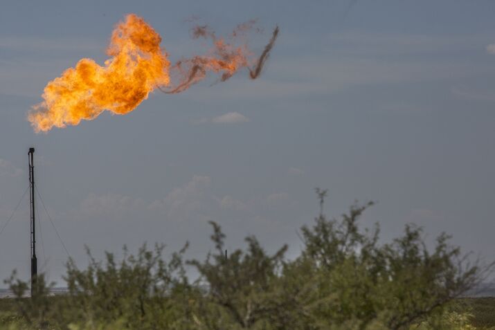 Flares As Natural Gas Tumbles After 'Momentum Killer' U.S. Storage Gain
