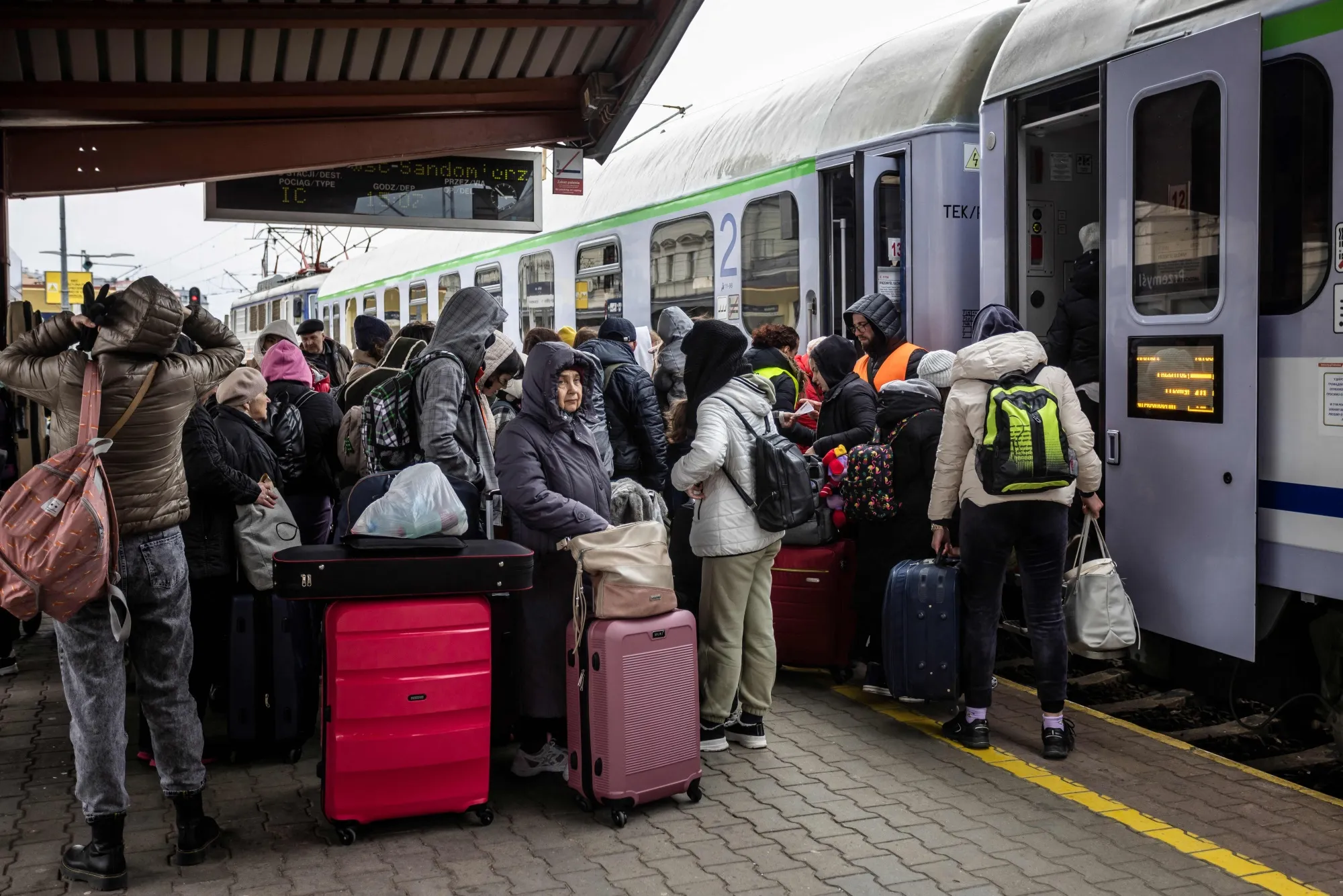 Poland’s government has said it needs the post-pandemic aid to help it provide for more than 3 million refugees fleeing the war in Ukraine.
