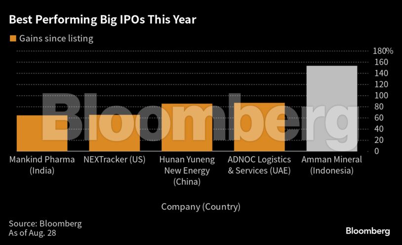Best Performing Big IPOs This Year |