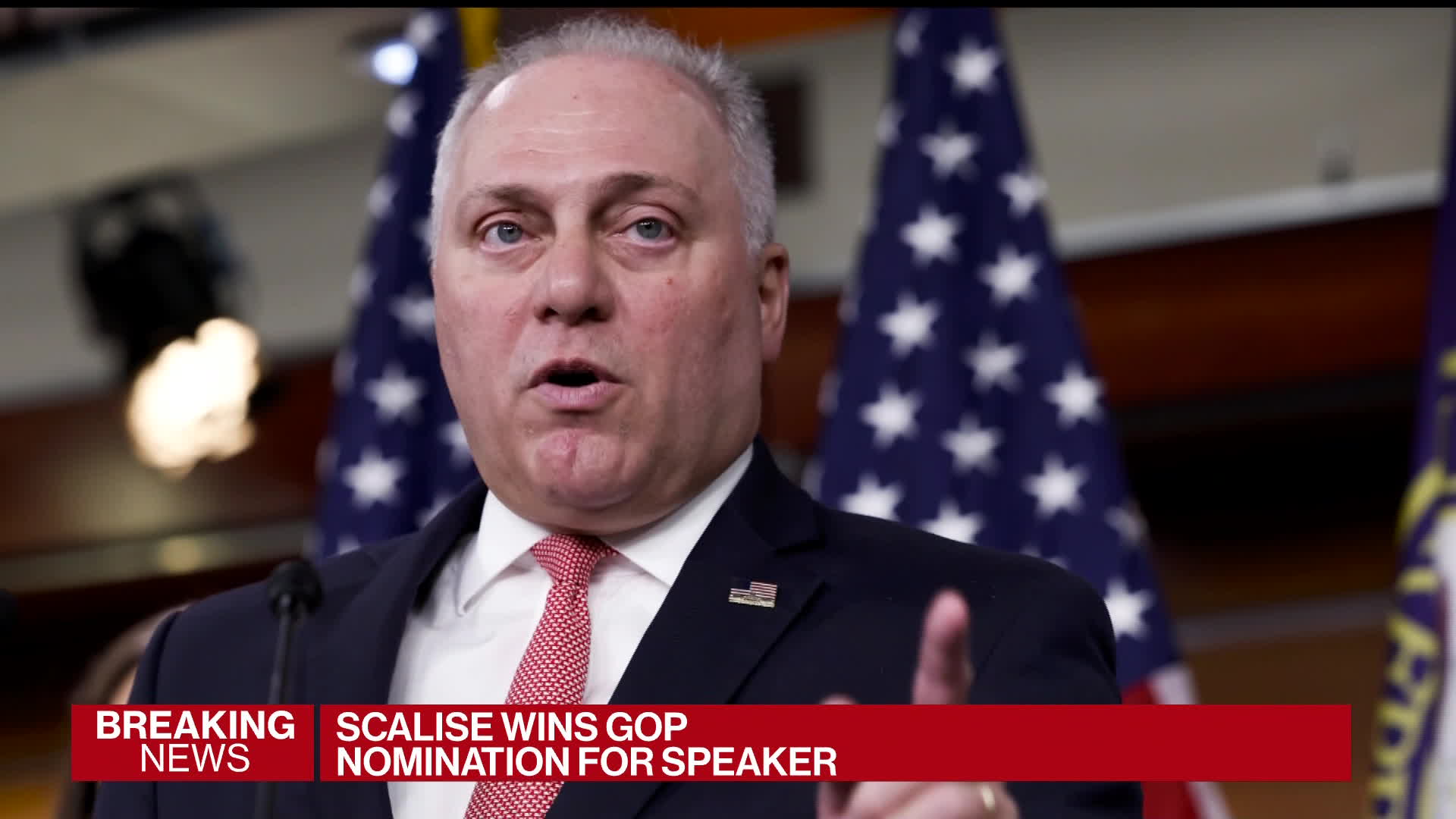 Steve Scalise nominated as House speaker candidate by GOP lawmakers