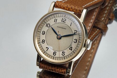 The bullseye dial on this Longines is just perfect.