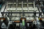 Treasury Secretary Mnuchin Views Production Of Currency Bearing His Signature