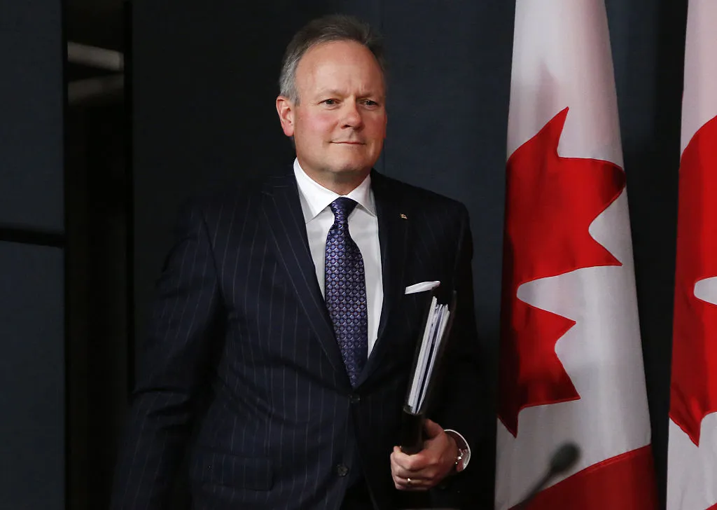Canada's central banker has reason to smile.
