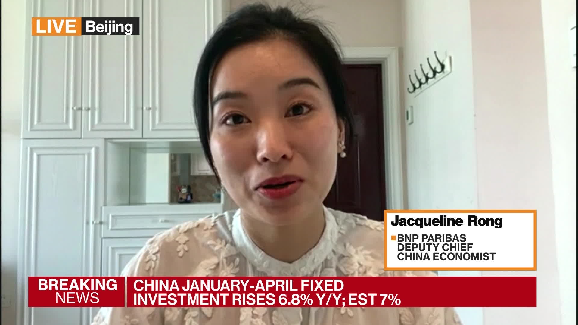 Watch BNP Paribas' Rong on China's Activity Data - Bloomberg