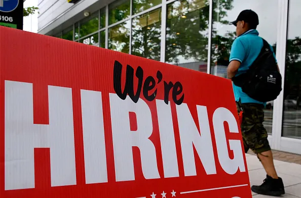 The hot jobs market shows signs of cooling.