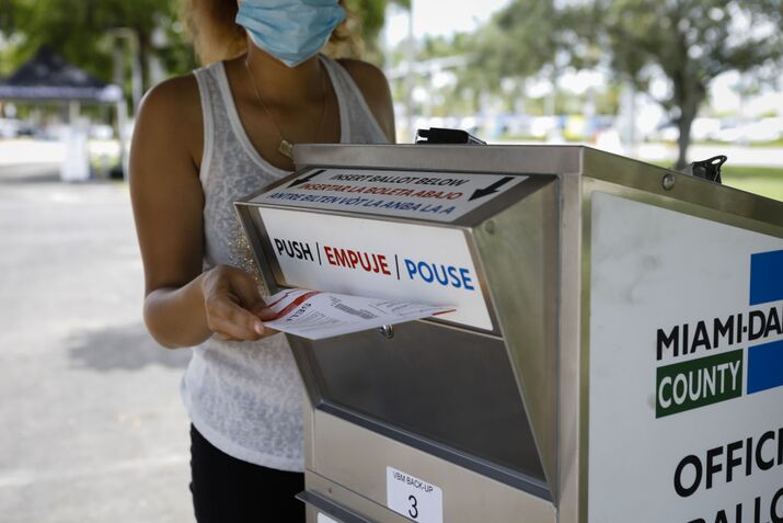 Voters Cast Ballots In Florida Primary