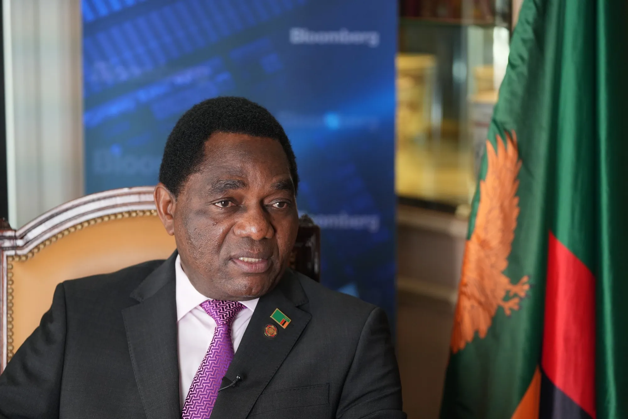 &nbsp;Hakainde Hichilema
