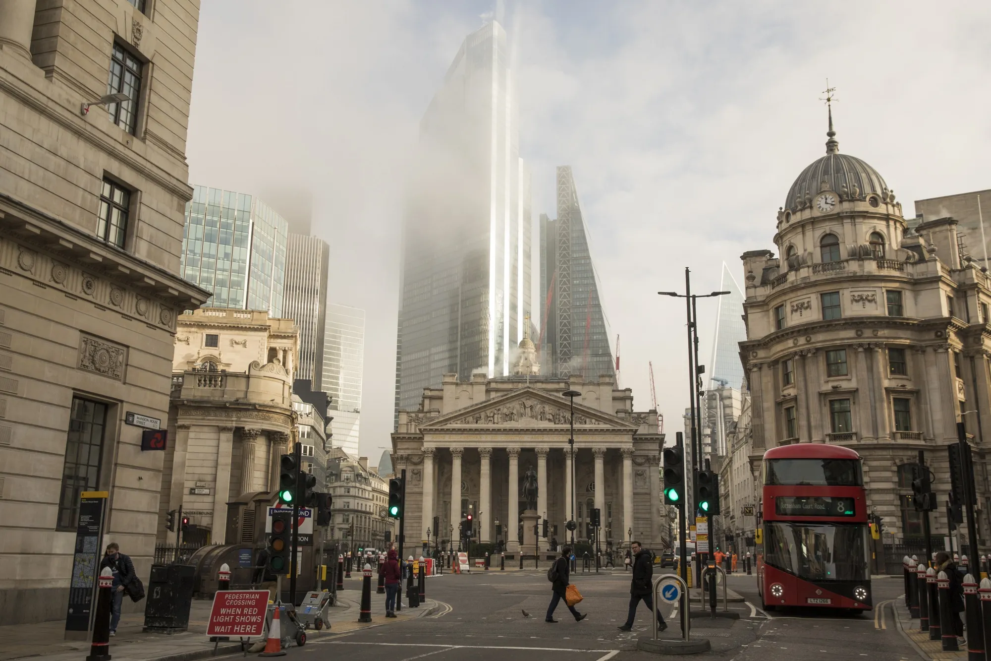 The City of London financial district.