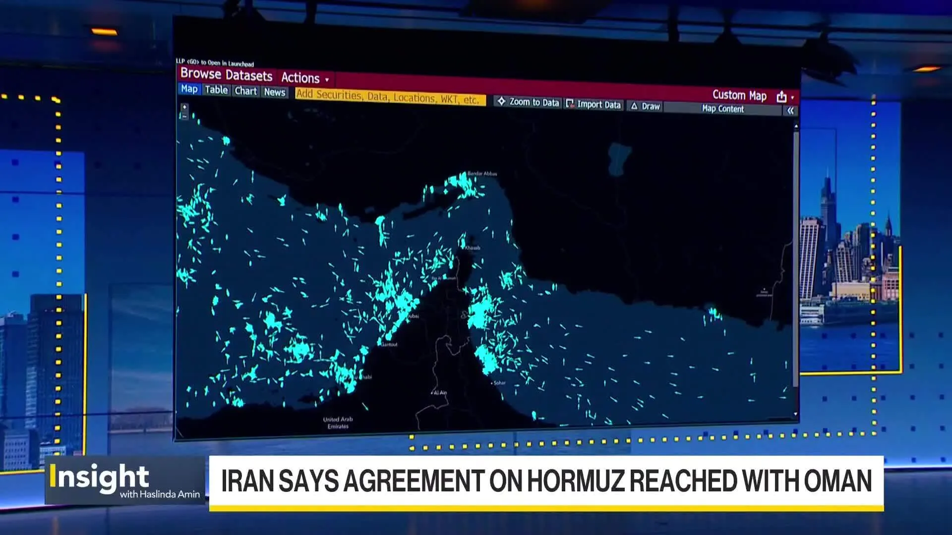 Iran says agreement on Hormuz shipping reached with Oman; potential step toward reopening critical waterway for energy supplies
