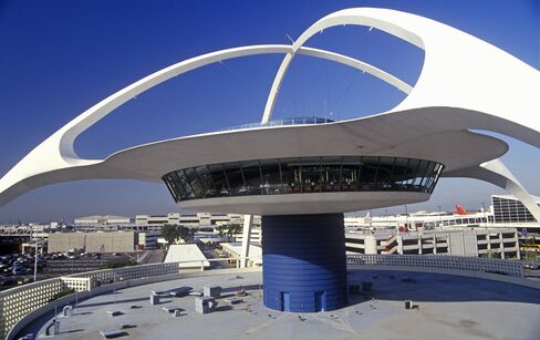 LAX theme restaurant at the Los Angeles International Airport, Los Angeles, California