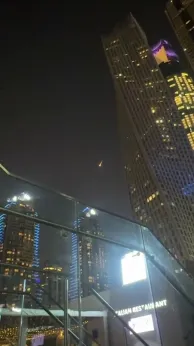 Explosions Seen Over Dubai Skyline