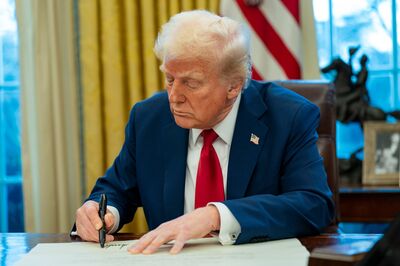 President Trump Signs Executive Orders On Aviation Safety