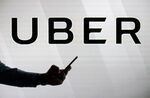 Illustrations Of Netflix, Spotify And Uber Logos