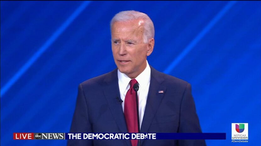 Democratic Debate: Joe Biden Wins by Not Losing - Bloomberg