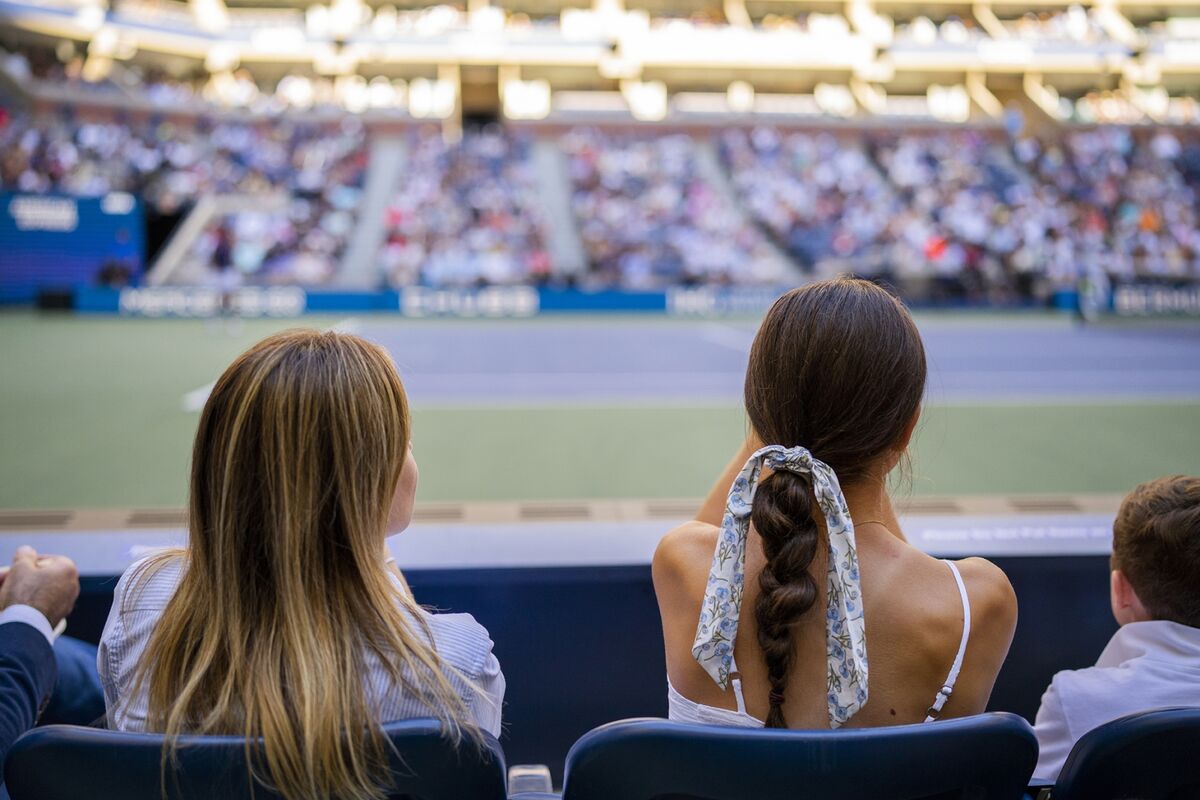 Us Open 2022 10 000 Courtside Seats Luxury Perks Lures Company Ers Bloomberg