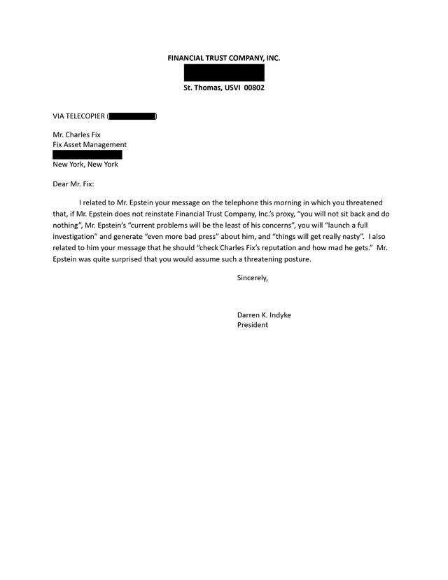 Image of Letter to Charles Fix