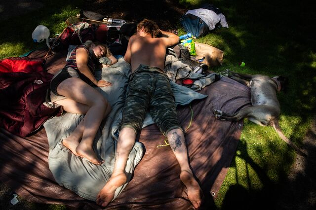 Portland, Oregon, June 28. Heat waves like the one that hit the northwest corner of the U.S. used to be rare, but extreme weather—from fires in California to droughts in the Midwest—is becoming more frequent.