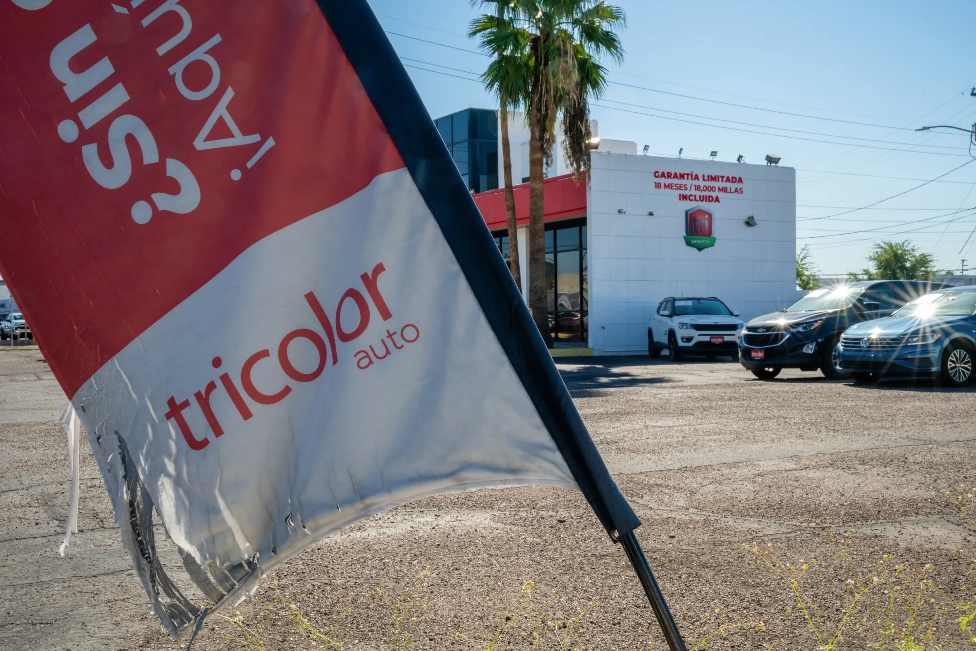 A Tricolor dealership in Phoenix.