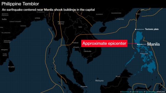 Magnitude 6.3 Quake Hits Philippines, at Least Eight People Dead