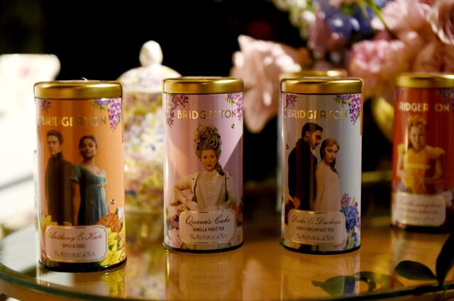  Bridgerton  tea is one of the many branded products based on the show. 
