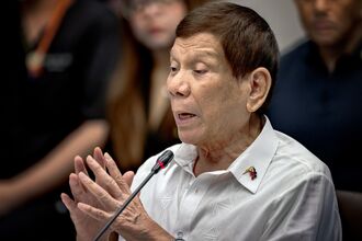 Rodrigo Duterte in 2024.