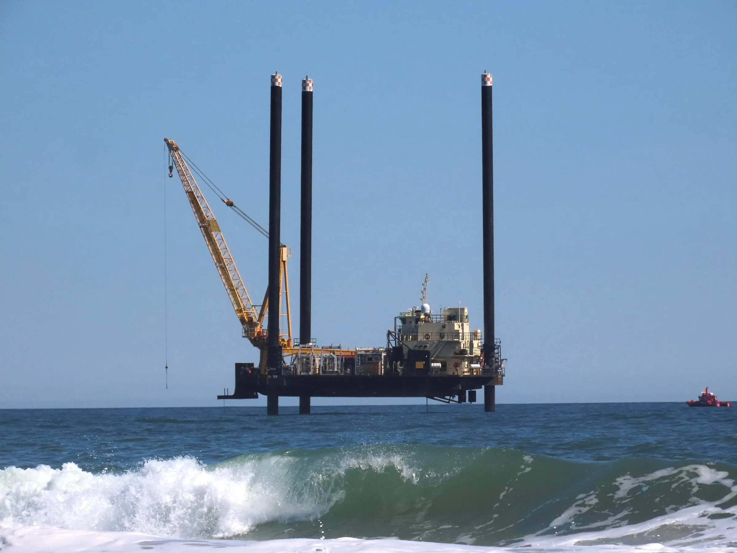 A portion of the Orsted A/S Sunrise Wind project off New York’s Long Island in 2025.