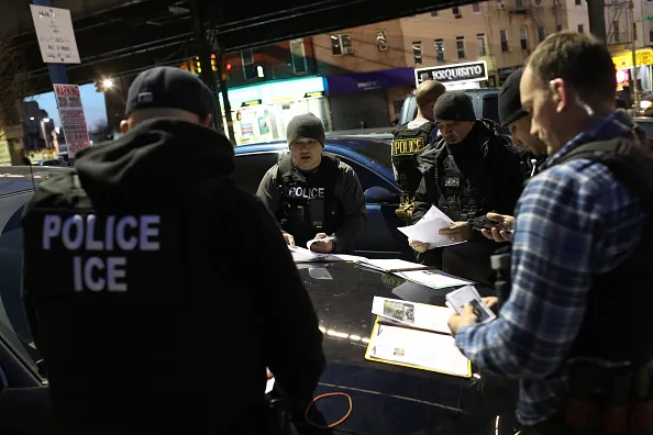 ICE in New York City.&nbsp;